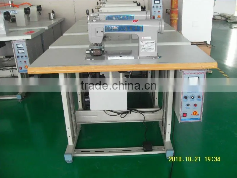 Ultrasonic non woven shopping bag sealing machine