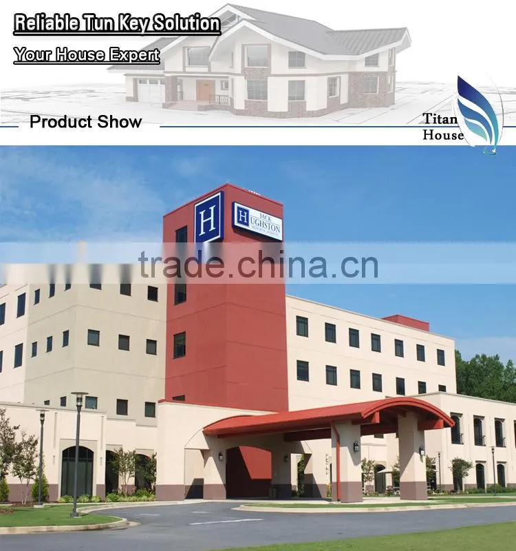 Low Cost Galvanized Steel Frame Kit Hospital Building