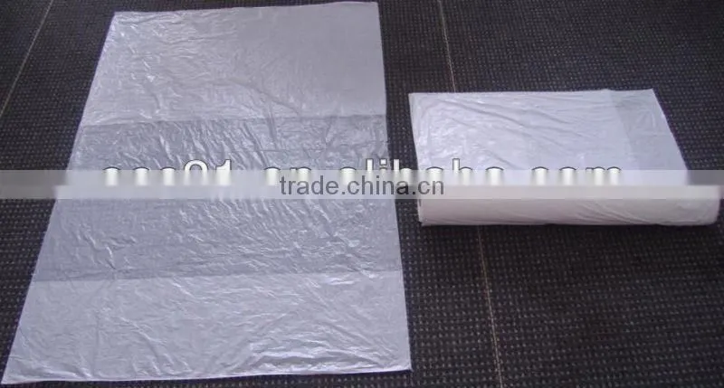 Disposable plastic seat cover