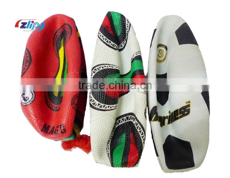 Rubber football soccer ball all size