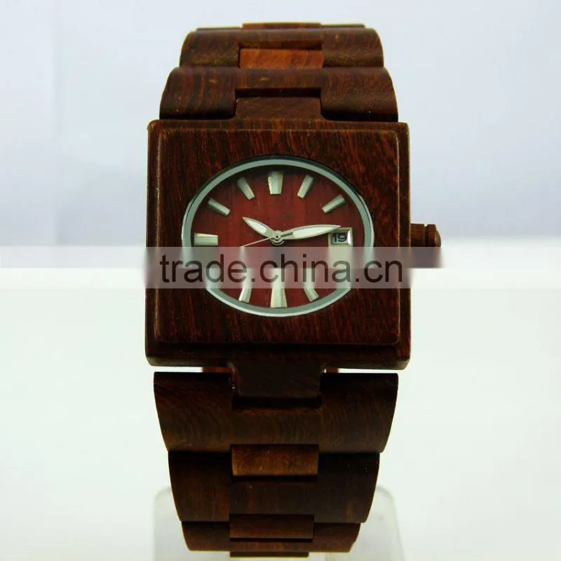 2015 Novelty Fashion Wooden Men Watch