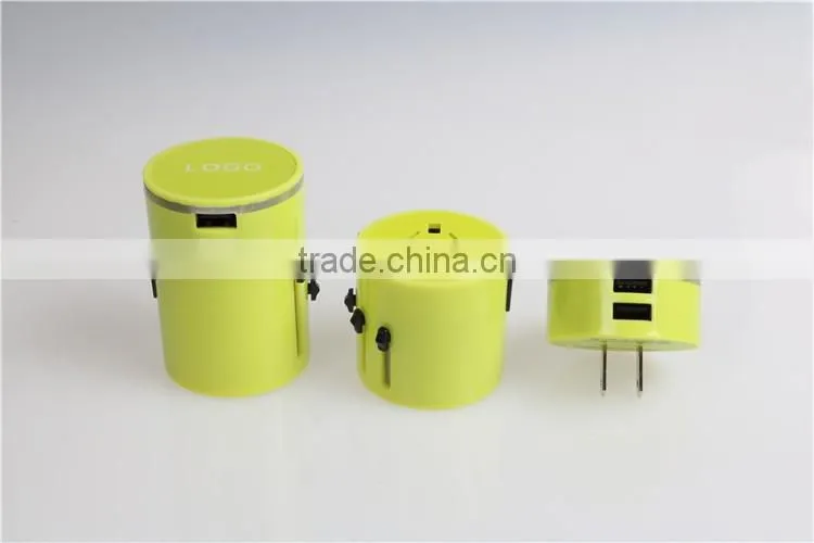 New products 2016 Daul USB sockets adapter with WIFI wireless router 6.3A 3100MA plug travel adapter adaptor
