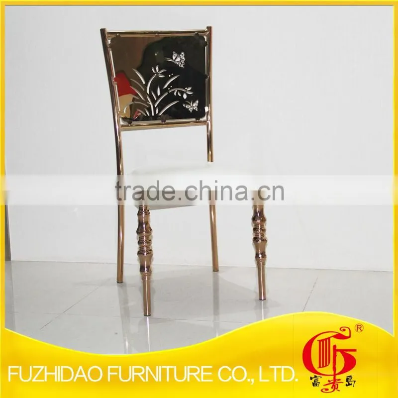 2017 new design stainless steel banquet chair for sale
