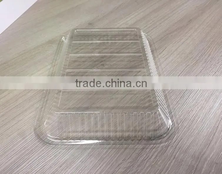 High quality custom accept pvc/pp/pet/ps fruit vegetable blister packaging plastic fruit tray