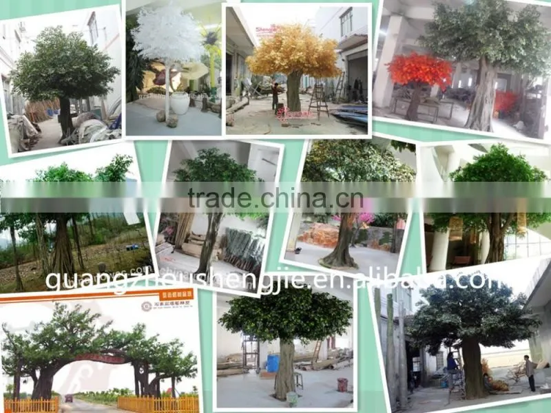 SJLJ013748 cheap artificial stone fake plastic stone with moss
