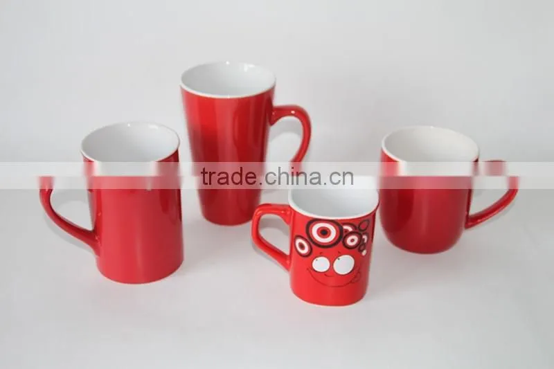 promotional ceramic glazed mug