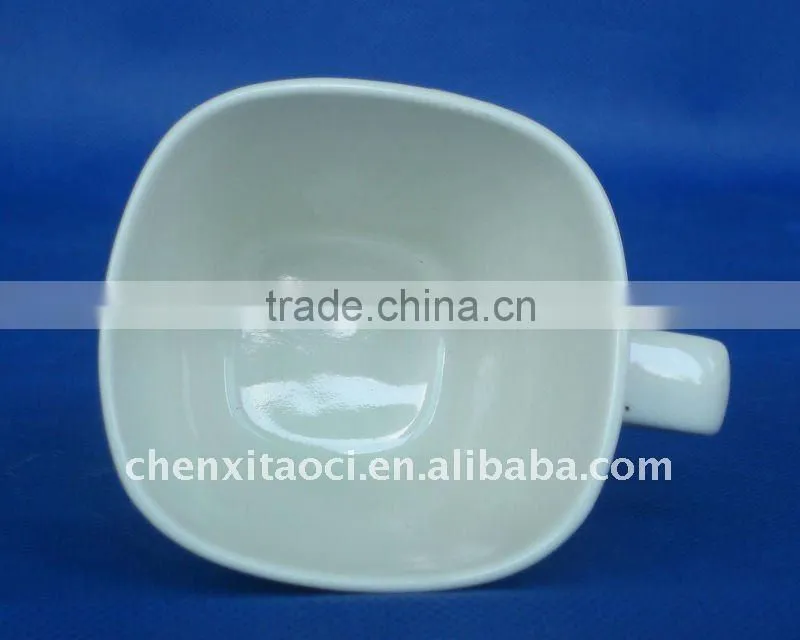porcelain beer mug