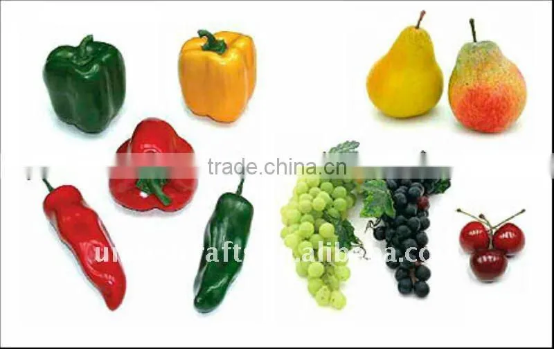 2011 Hot-Selling Natural Popular glass vegetables and fruits ornaments