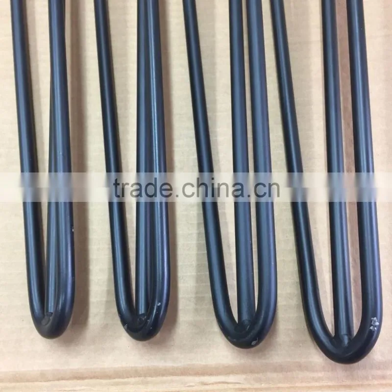 Furniture Accessory 28 inch 2 Rod Solid Steel Hairpin Table Legs