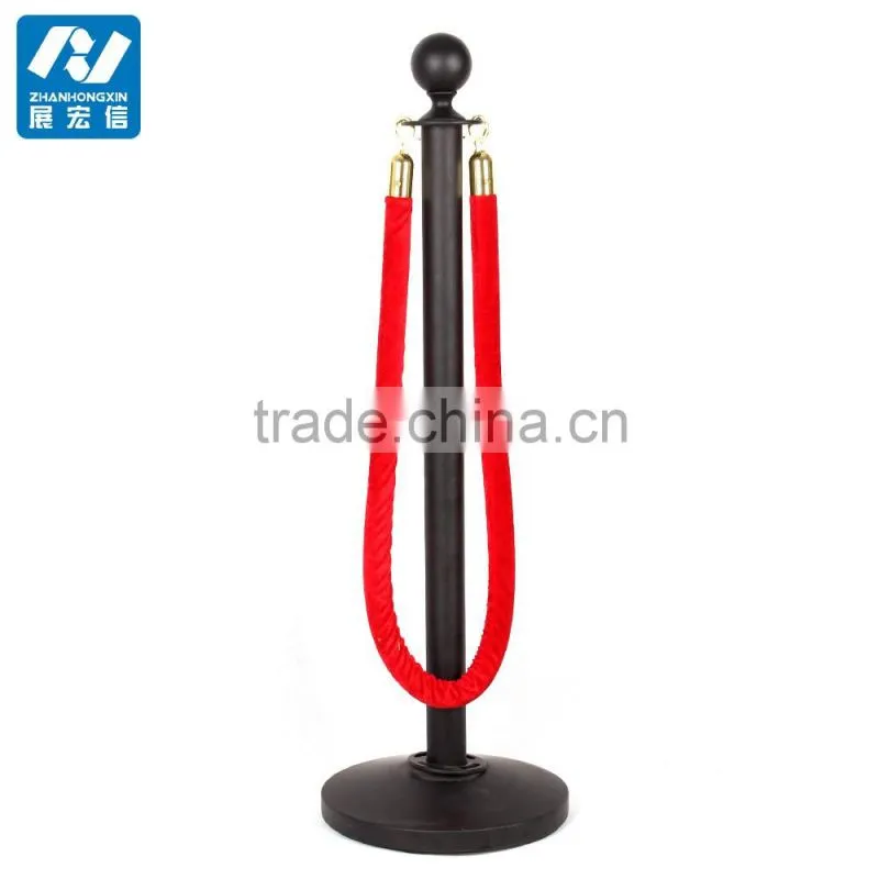 Roadway safety museum exhibition barrier stanchion