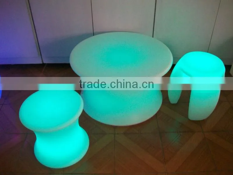 rechargeable LED lounge seat
