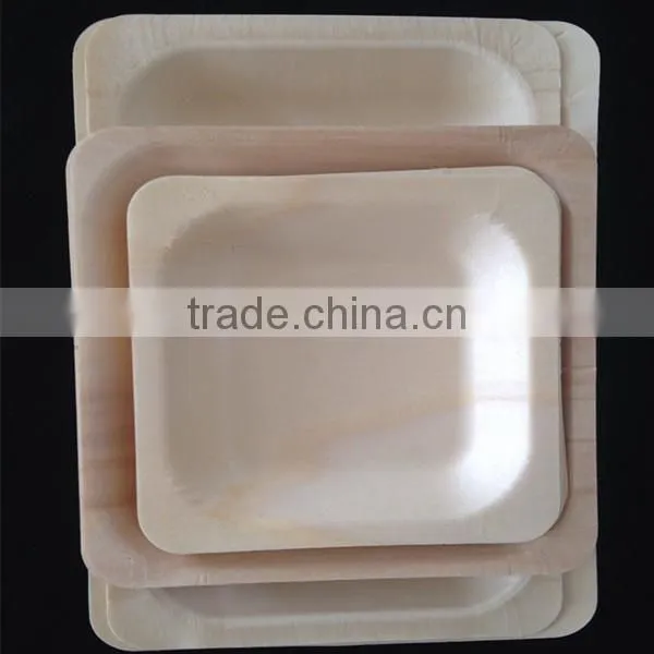 dinner wooden plate