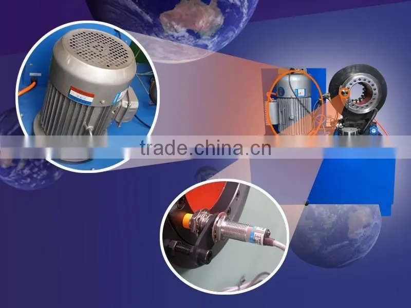 China manufacturer FY68 CE 1/4-2'' pipe hose crimping machine hose crimper