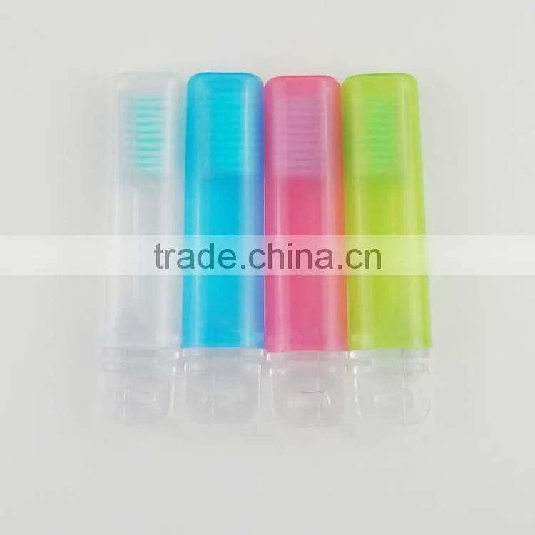 cheap hot selling disposable travel set hotel foldable travelling toothbrush