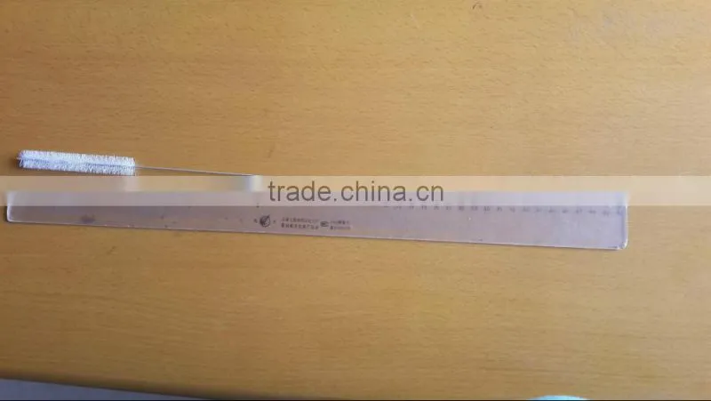 Stainless steel tube cleaning brush