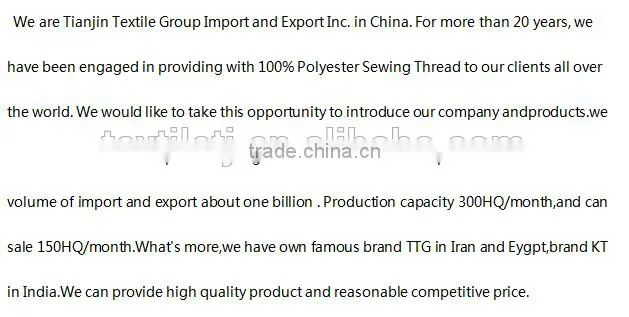 100% Spun Polyester Sewing Thread