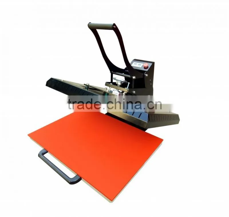 2017 new arrival large heat press machine manual 60*80cm, 70*100cm