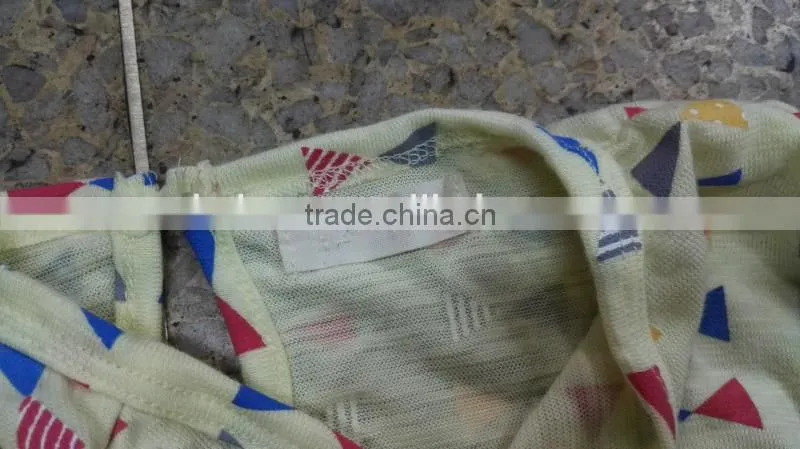 Yiwu stocks lots most popular girl's printed t-shirt