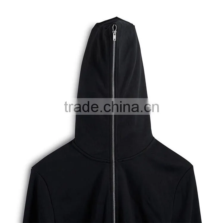 Custom cheap fitness hoodies thin fleece zip up hoodies men