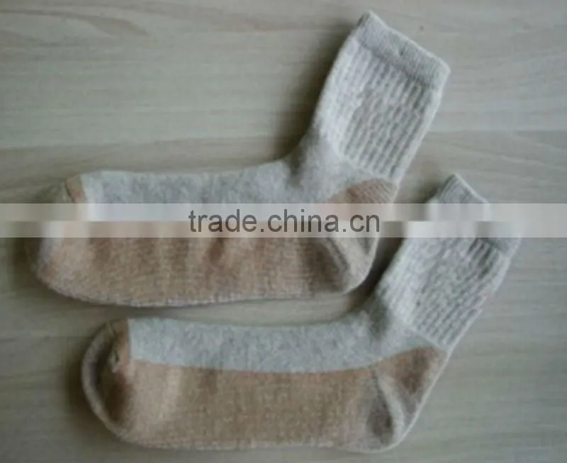 Thermal thick socks - copper yarn