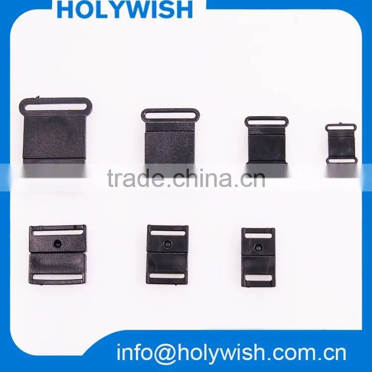 Custom Side Release Black Plastic Bulk Buckle