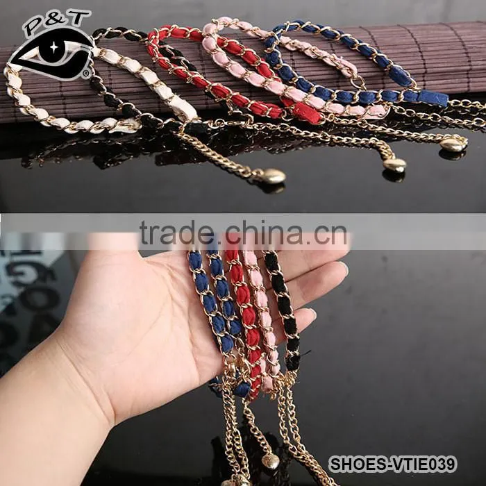 New Fashionable Handmade Chains Style and Shoe Decorations Type ornaments stone for sandal