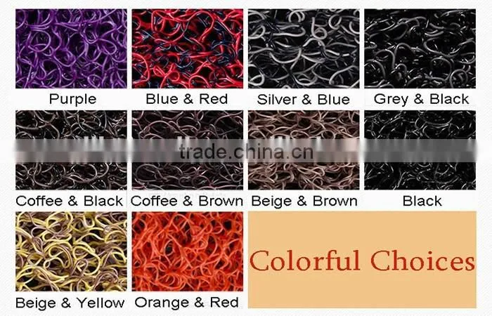 Anti slip/UV waterproof home/commercial used PVC coil outdoor carpet