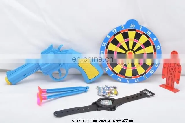 2014 Hot Selling B/O Soft Gun Toys, Plastic Electronics Toys Soft Bullet Gun