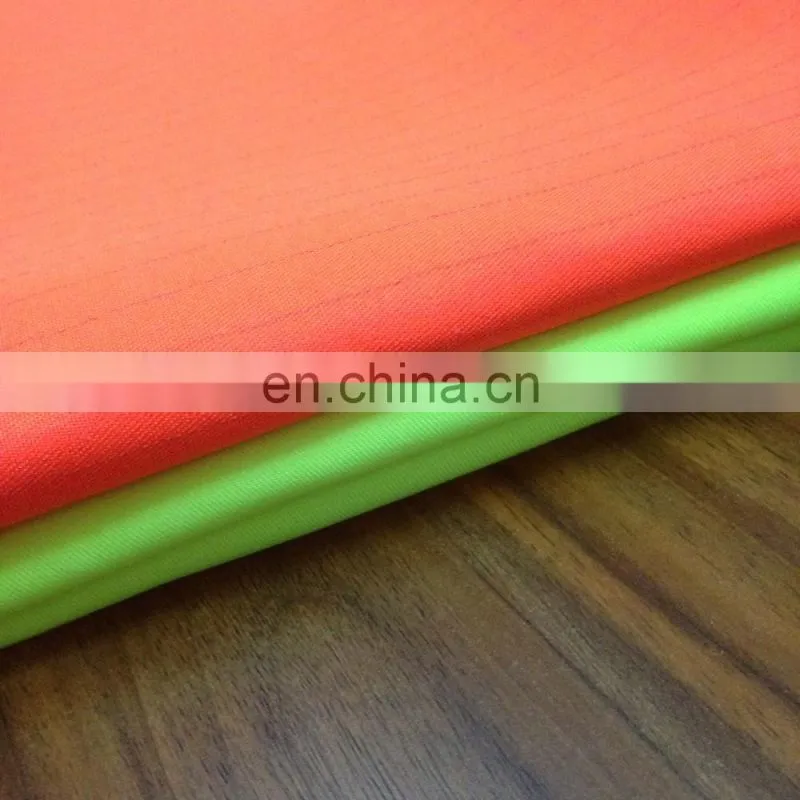HOT SALE Fluorescent fabric for safety /150D*300D 135*85 203gsm