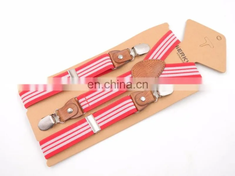 wholesale cartoon cardboard packing kids suspenders baby suspender