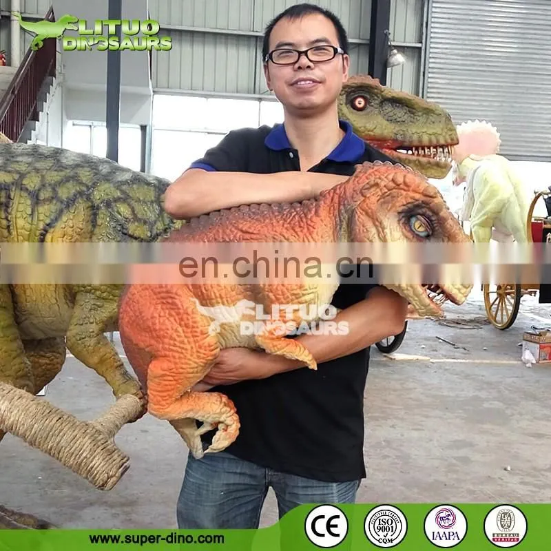 Animatronic Artificial Realistic T-rex Dinosaur Hand Puppets