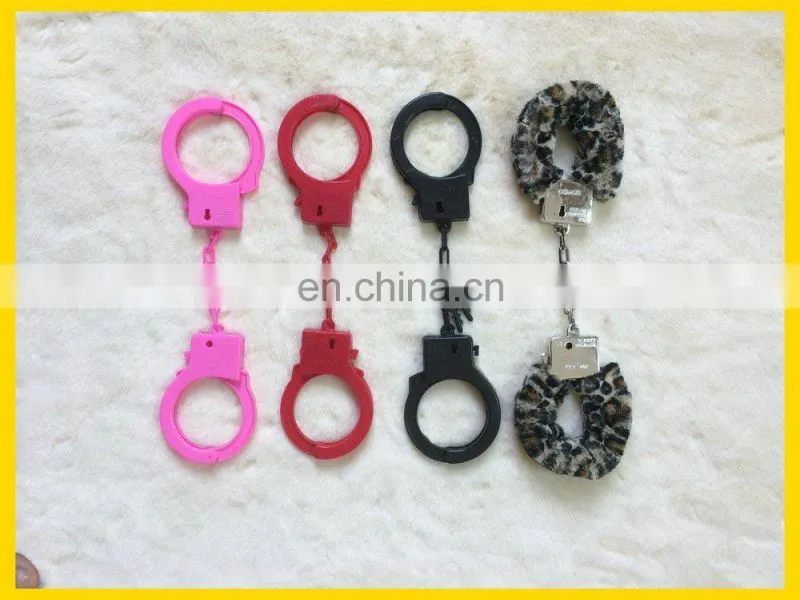 2015 Newest plastic handcuffs sex toy handcuffs toy, adult funny toys