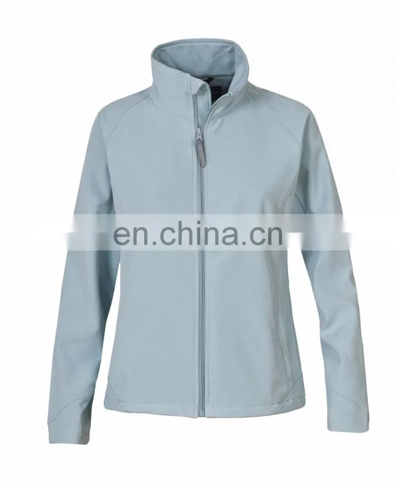 Stylish softshell waterproof women jacket black jacket