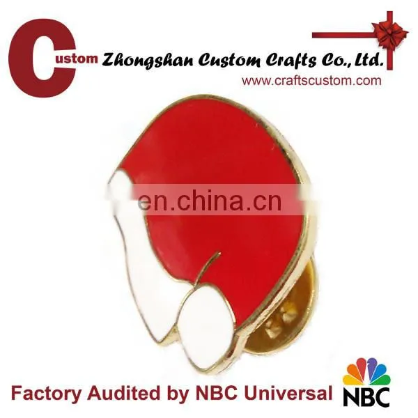 Custom round lapel pins /metal pin badges with hard enamel