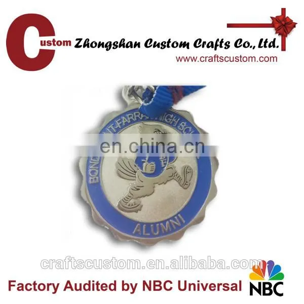 Promotional new products expert factory custom bronze plated brass medal trophy
