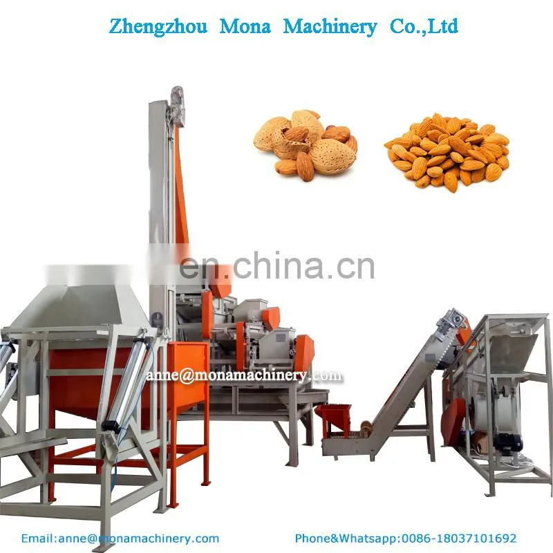 Lowest Price Electric Hazelnut Processing Machines Almond Shelling Machine With CE