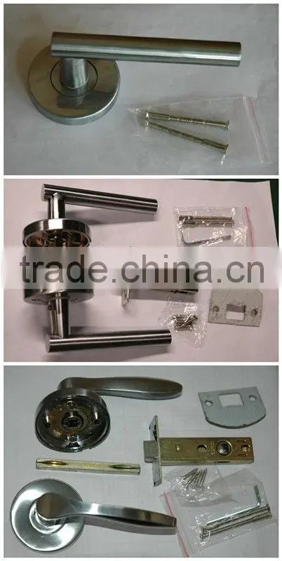 TRUST bath room zinc alloy Lever door hardware handle