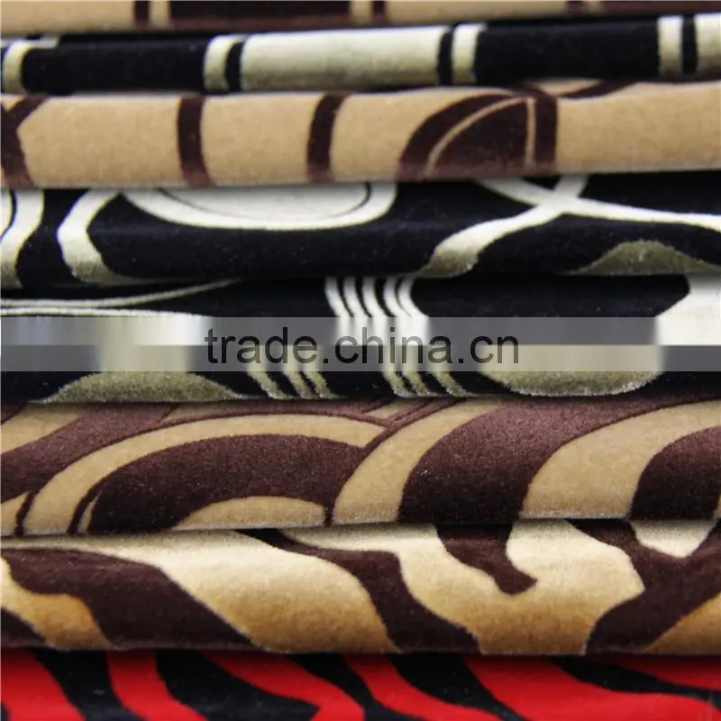 different kinds of flock fabrics/china supplier factory flocking fabrics