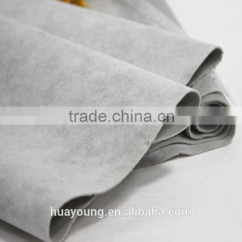Cheap viscose spunlace flock fabric OEM Flock Velvet Fabric For Package
