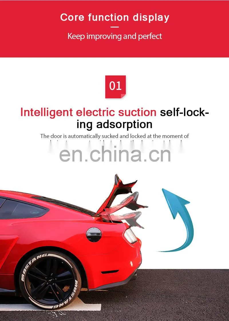 Car Exterior Accessories Auto Electric Tailgates Liftgate Foot Sensor for Ford Mustang GT350 GT500