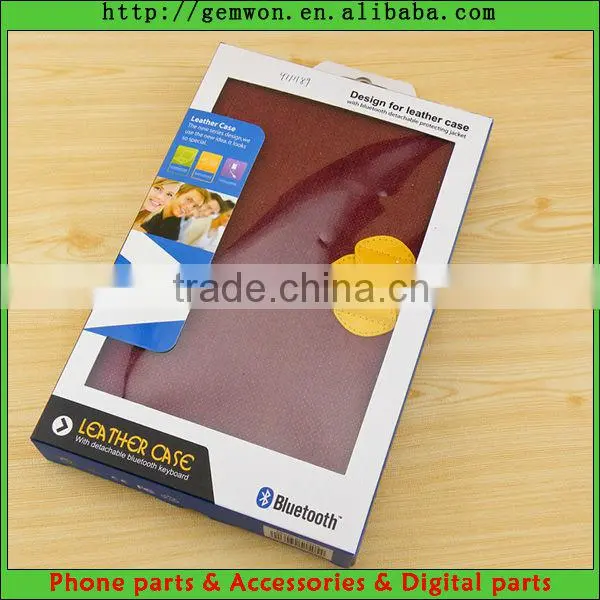Bluetooth 3.0 Keyboard for iPad Mini with red cloth cose