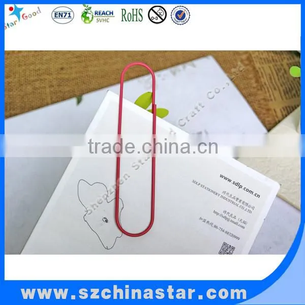 Beautiful design promotional striped paper clips