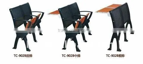 Durable lecture hall chair TC-902B-V for student in university