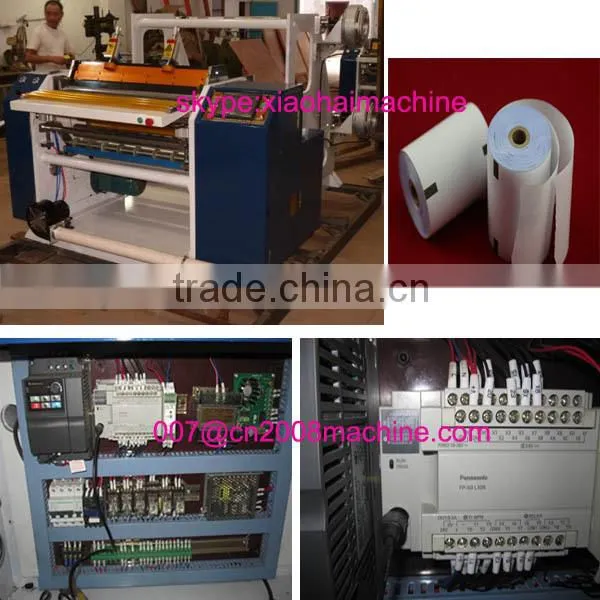 HAS VIDEO Two Ply Thermal Paper Slitting Rewinding Machine