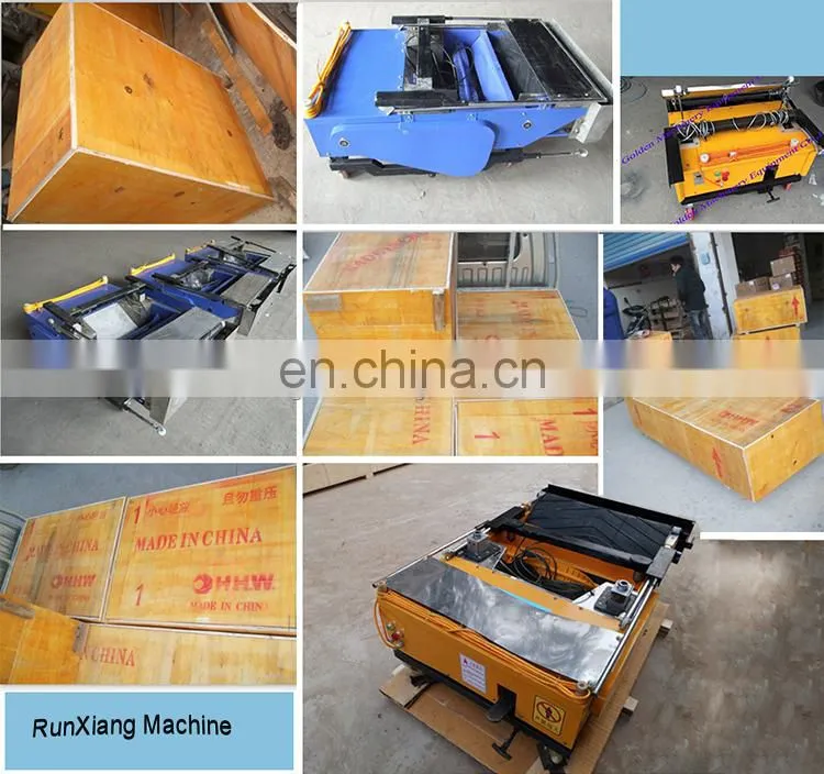 Cement Mortar Price Automatic Wall Plastering Machine GMEH-800-R Mini Concrete India Brick Wall