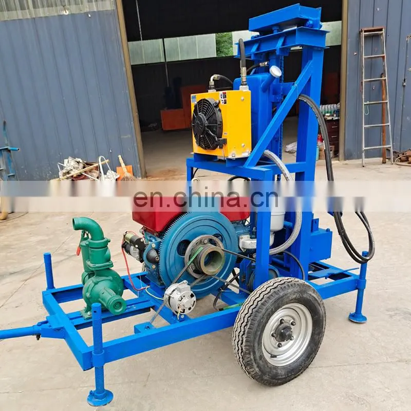 Easy Operate Diesel Water Well Drilling Rig / Water Well Drilling Rig / Water Well Drill Machine