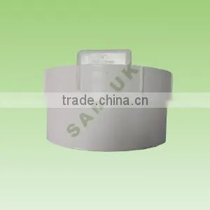 WHITE PVC PIPE PLUG FOR WASTING WATER FITTINGS