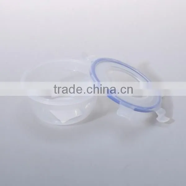 Circular microwave fresh-keeping box Edible tableware plastic