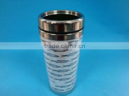 16oz Stainless steel cup with printing