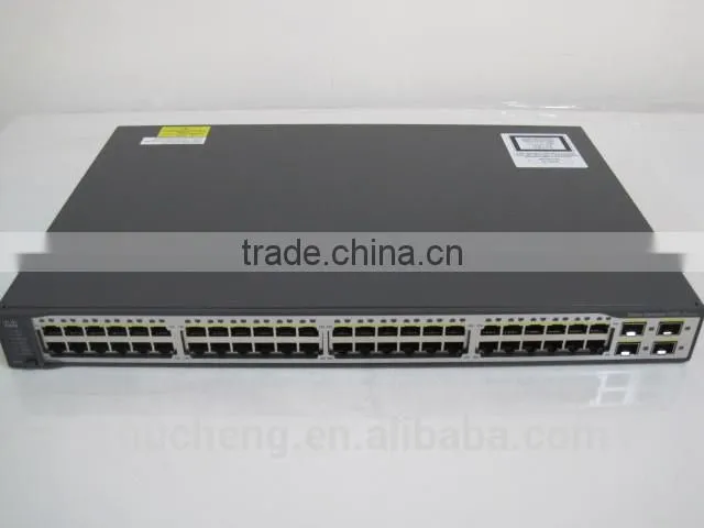 Cisco Catalyst 3750V2 switch WS-C3750V2-48TS-S 48 10/100 + 4 SFP IP Base